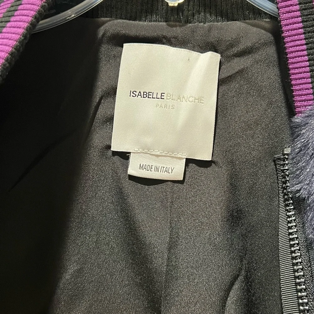 Isabelle Blanche Fluffy Jacket Size XXS - Picture 5 of 8